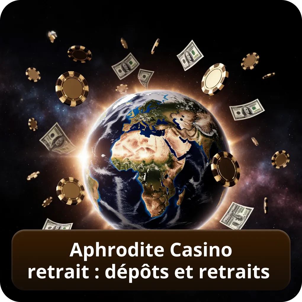 Aphrodite Casino retrait – dépôts et retraits